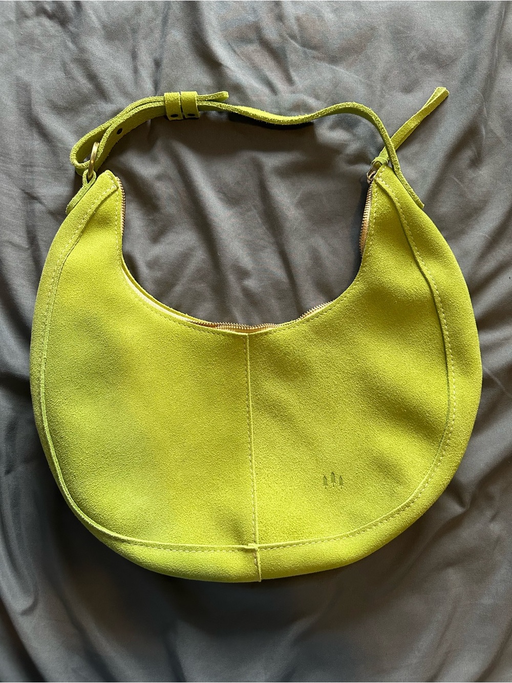 Portland Leather Lime Large Nora Shoulder Bag